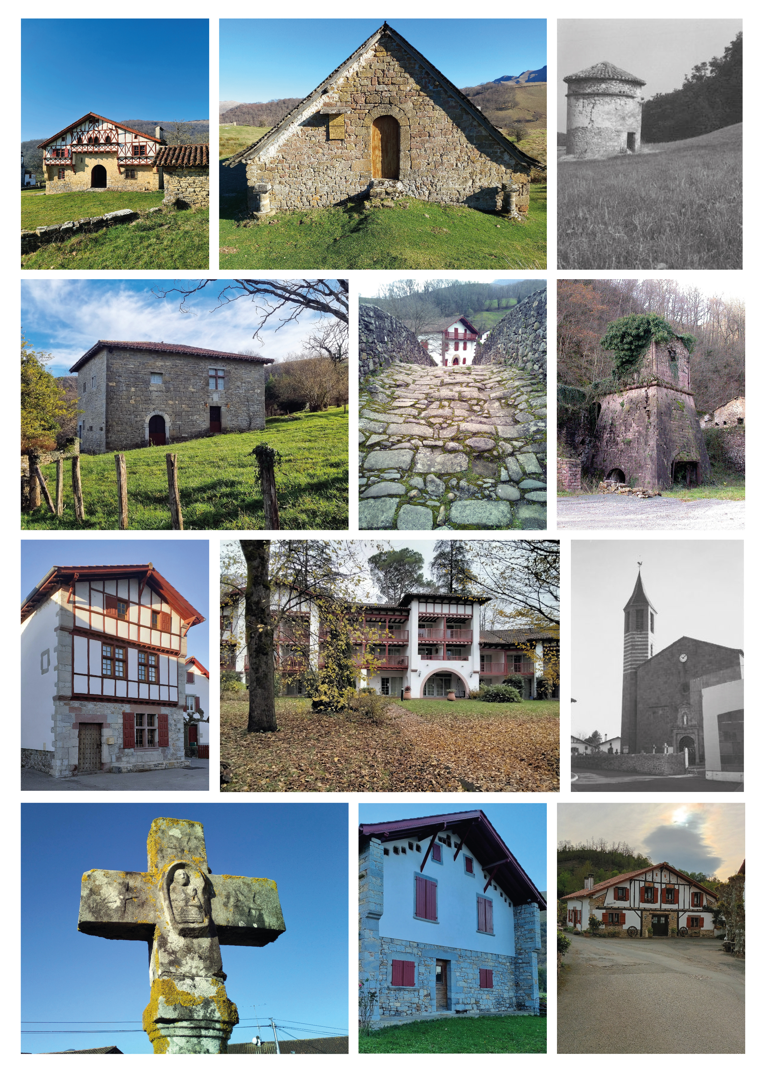 Extraits de photos prises par les élus en Amikuze, H. ROZIER, 2023, © CAPB