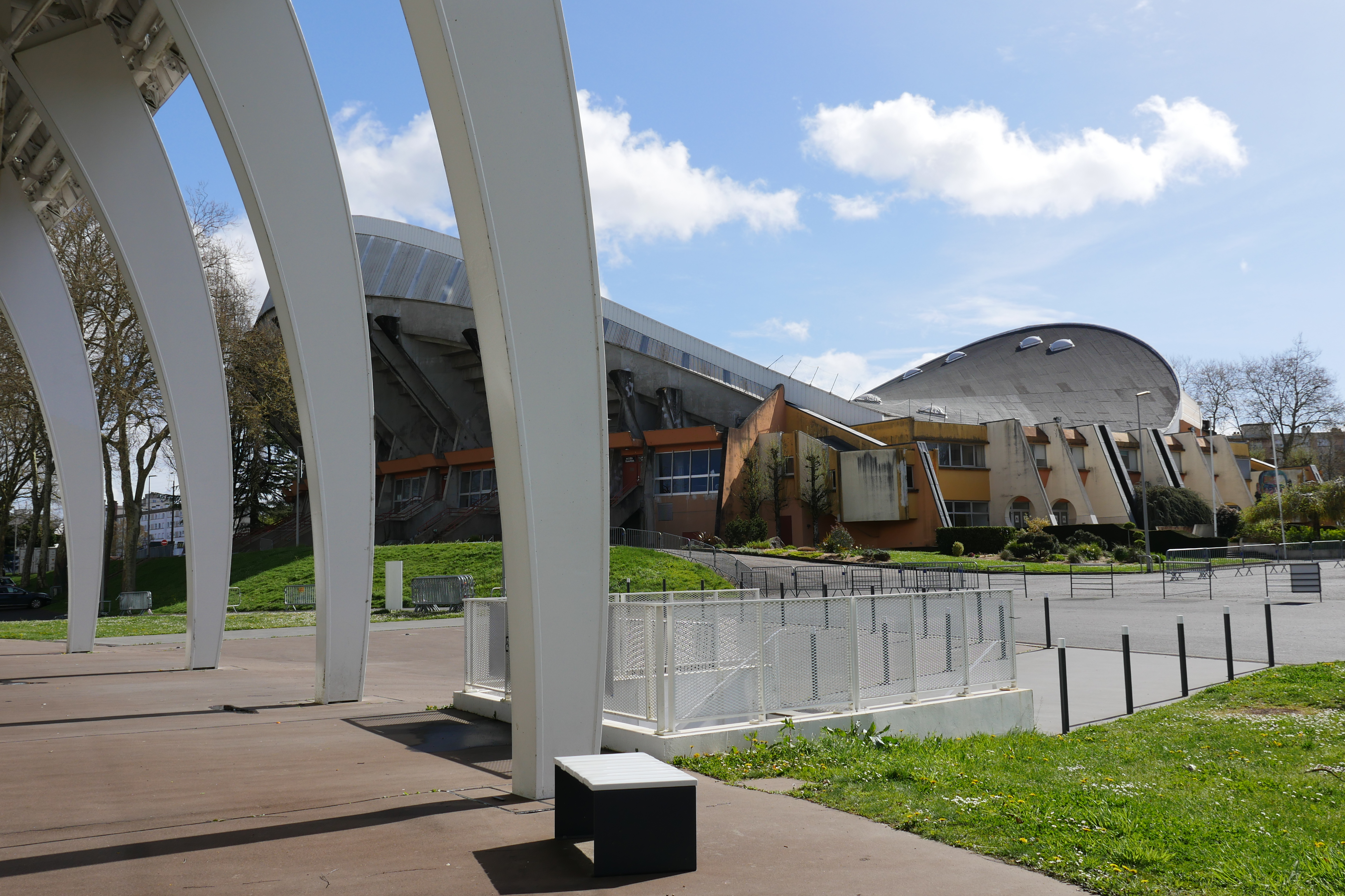 Palais des Sports de Limoges (c) Région Nouvelle-Aquitaine, service Patrimoine et inventaire