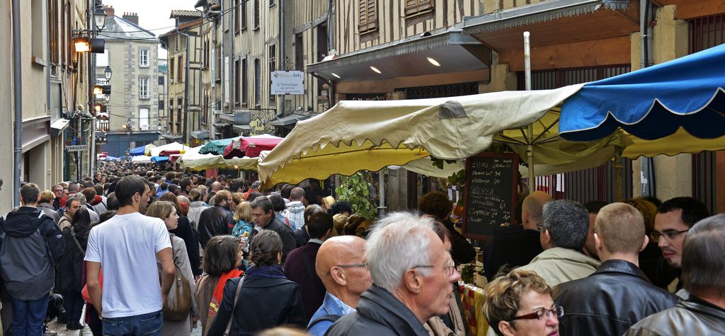 Frairie des Petits Ventres dans la rue de la Boucherie © Ville de Limoges