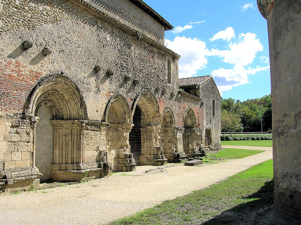 Façade occidentale de l’église de Cayac © Région Aquitaine