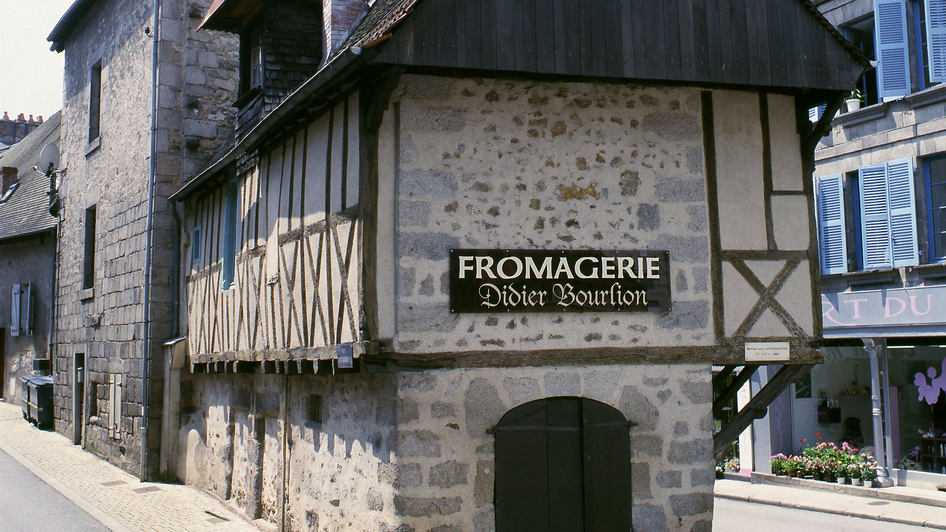 Maison à Pan de bois à Aubusson © Région Nouvelle-Aquitaine, Inventaire général du patrimoine culturel, P. Rivière