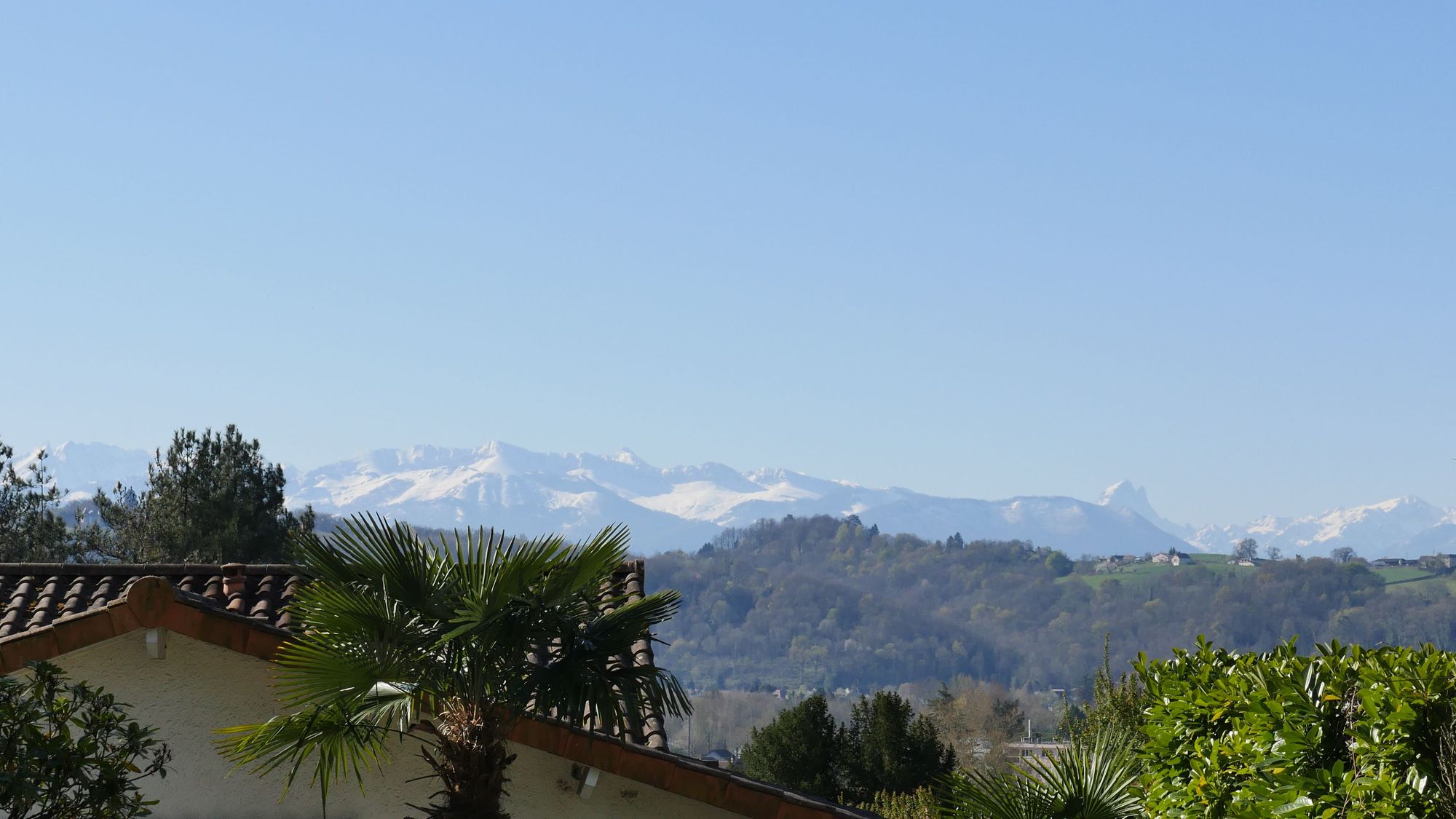 Vue des Pyrénées depuis Pau © Région Nouvelle-Aquitaine, Kestu