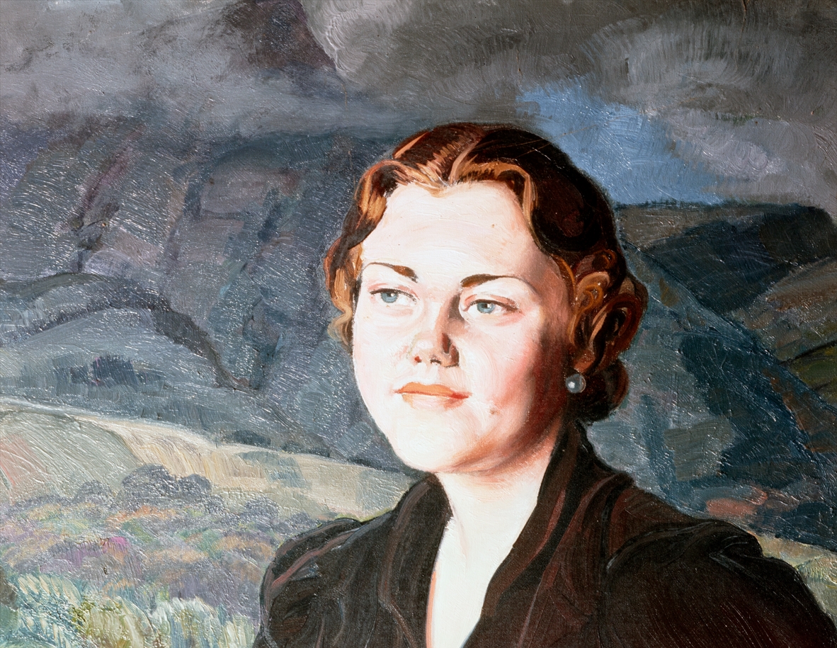 Zuloaga Ignacio, Portrait de femme (c) Région Nouvelle-Aquitaine, Inventaire Général du Patrimoine Culturel, M. Dubau / B. Chabot