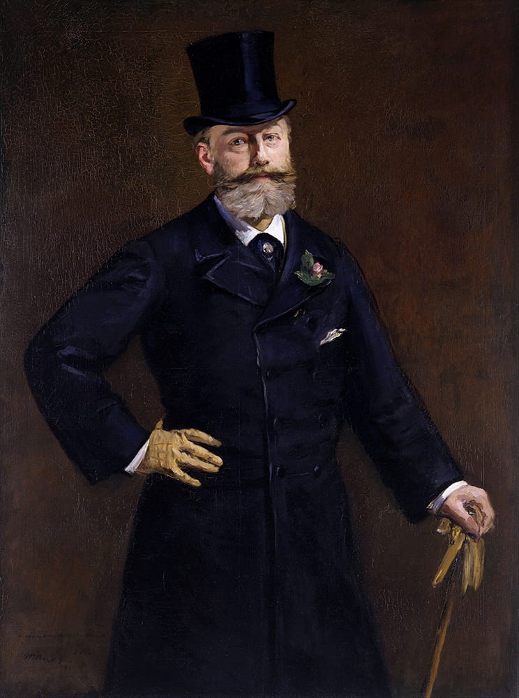 Portrait d’Antonin Proust peint en 1880 par Édouard Manet.© musée d’art de Tolède (USA), don d’Edward Drummond Libbey https://toledomuseum.org/collection/image-resources/