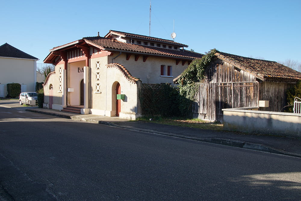 Le pavillon des bains douches en 2020. © Inventaire général du patrimoine culturel, PNR des Landes de Gascogne.