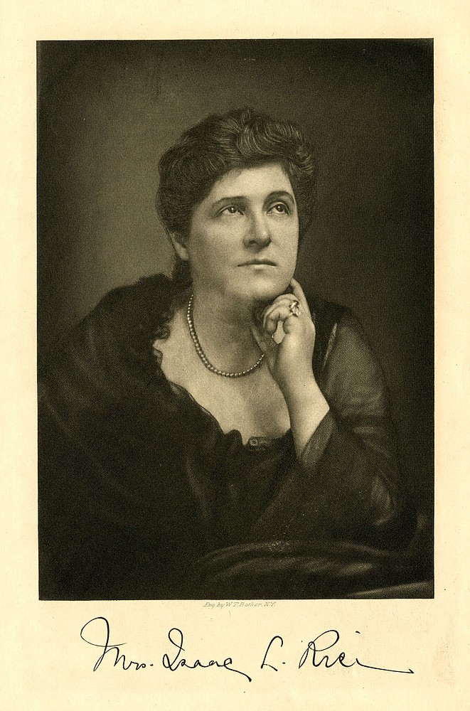 Fig. 9. Julia Barnett Rice (1860-1929) (photo site « West Side Rag »).