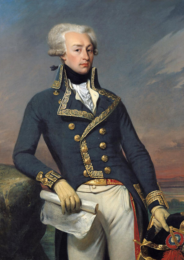 Portrait du général de La Fayette peint en 1834 par Joseph-Désiré Court. https://commons.wikimedia.org/wiki/File:Gilbert_du_Motier_Marquis_de_Lafayette.jpg