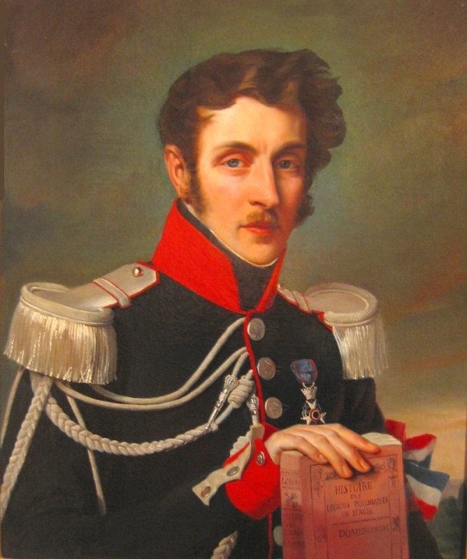  Portrait de Leonard Chodźko peint de manière romantique dans les années 1820. Varsovie, musée de l’armée polonaise. https://commons.wikimedia.org/wiki/File:Leonard_Chod%C5%BAko.PNG