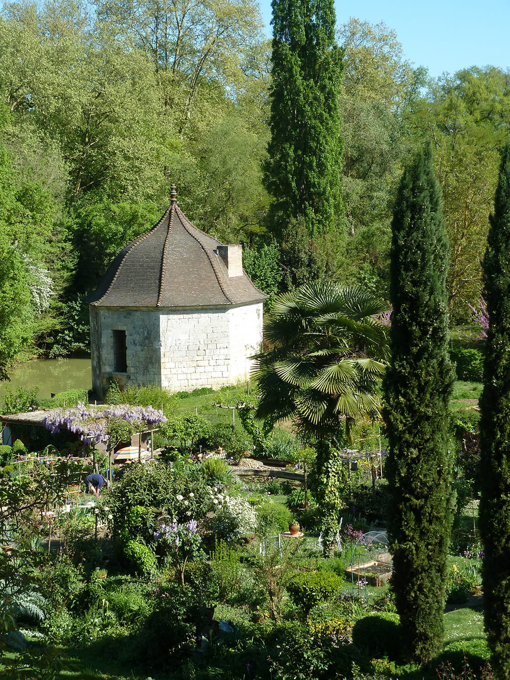 Pavillon des bains du Roi, vu de la rue de la Brèche © Ville de Nérac
