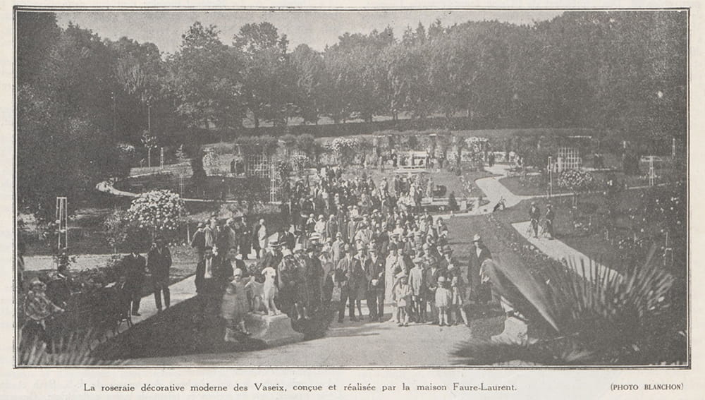 Rassemblement des amis les fleurs et la rose, juin 1932. La revue Limousine © BNF-Gallica