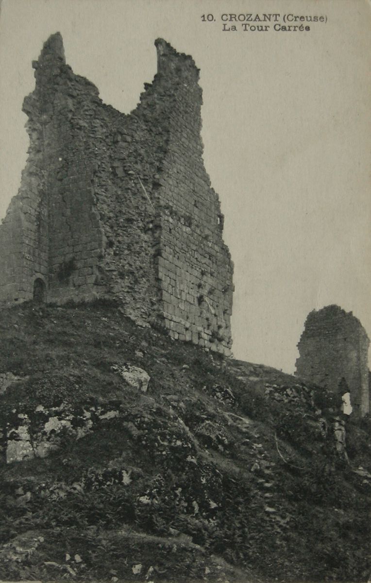 Carte postale ancienne : la tour carrée (s.d.).