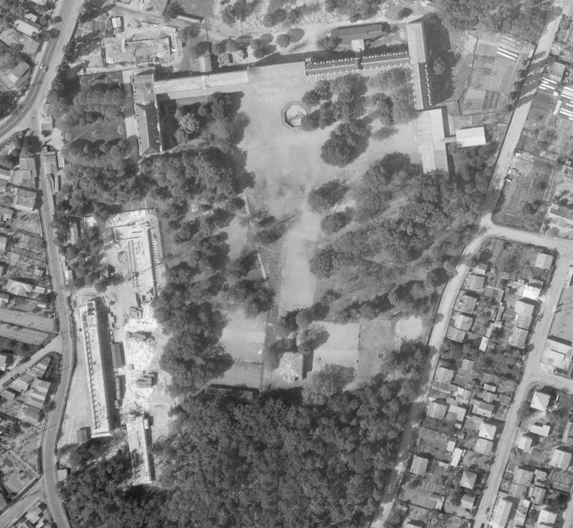 Photographie aérienne, 1956 (IGN). Les 
