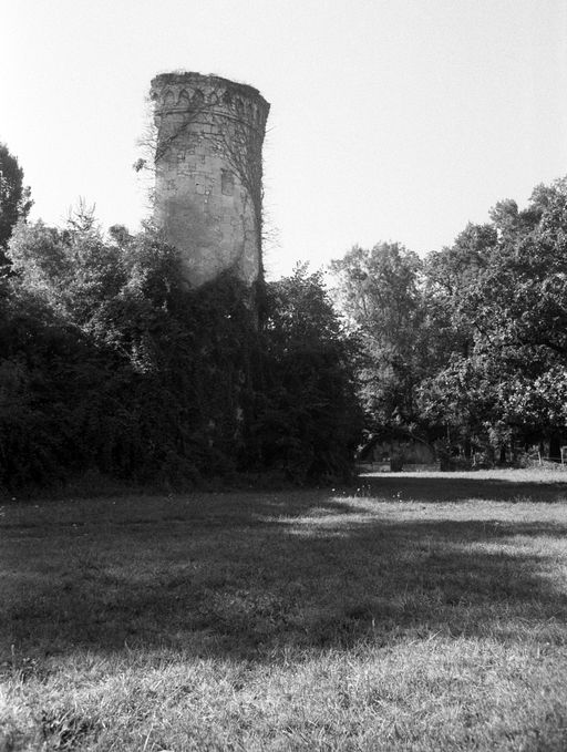 Photographie de la tour orientale prise en 1975.