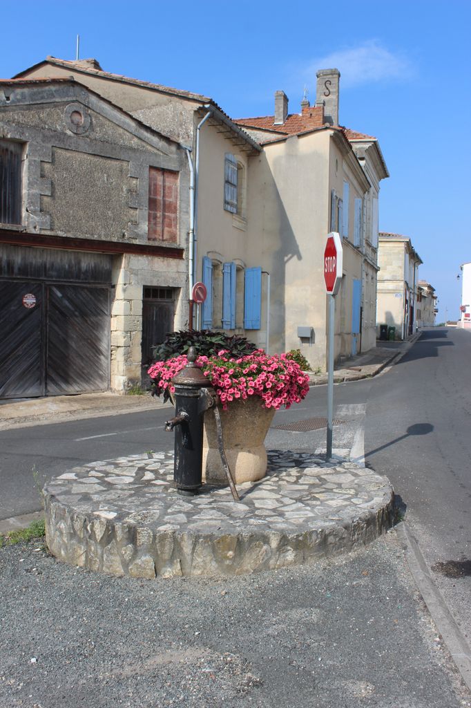 Avenue de l'Estuaire et rue des Anguilleys : borne fontaine.