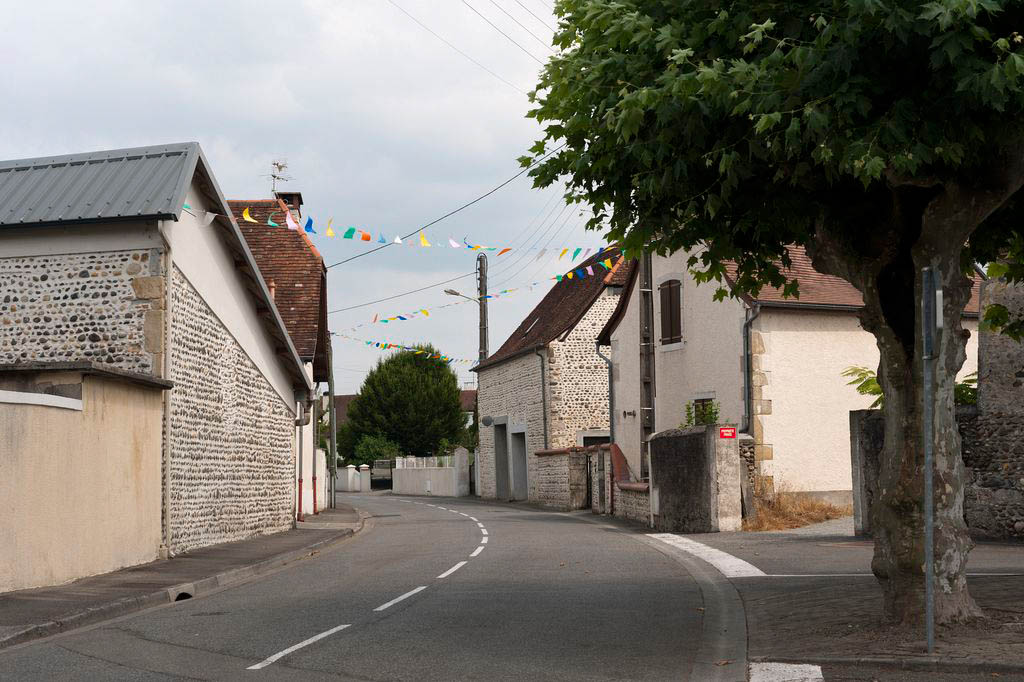 Rue de l'ancien bourg de Mourenx.