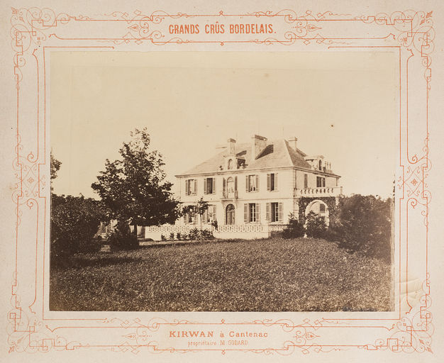 Photographie de l'album d'Alfred Danflou, vers 1867.
