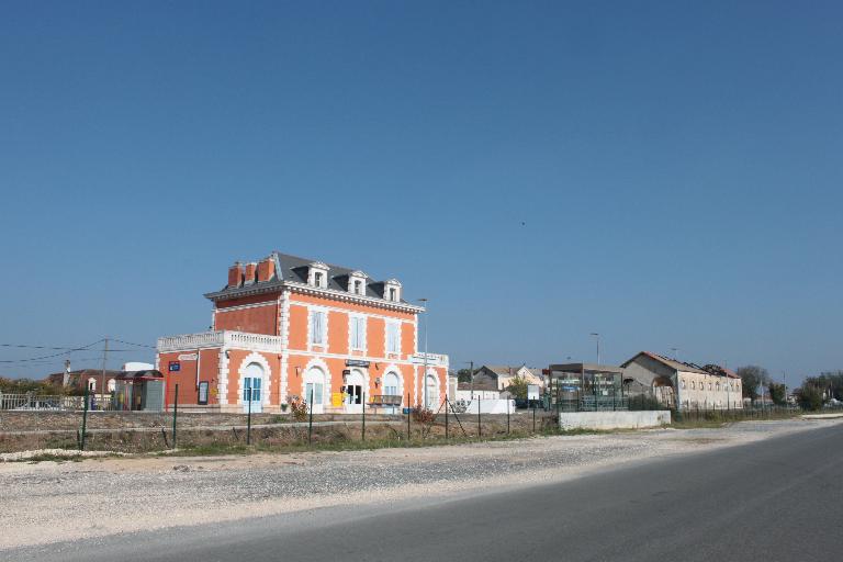 Quartier de la gare de Montpon.