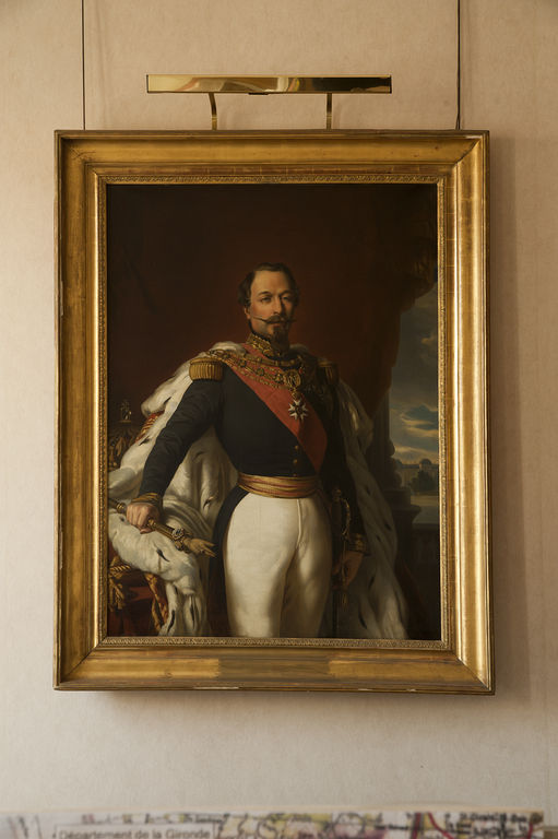 Mobilier : tableau de l'empereur Napoléon III.