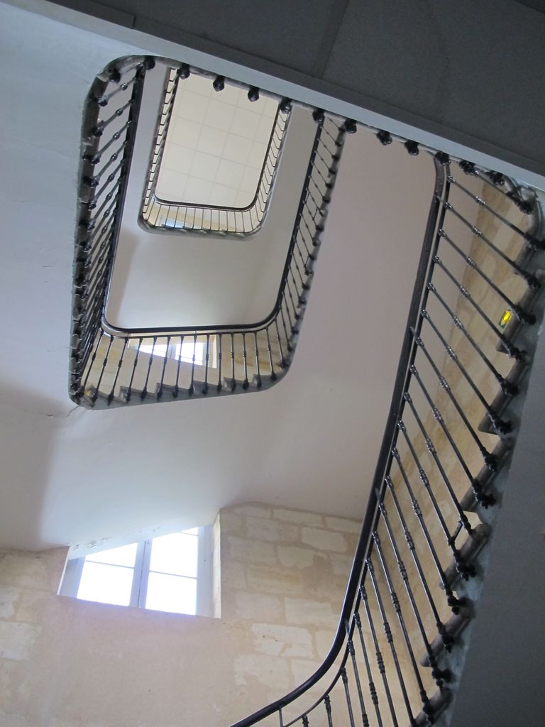 Bâtiment A. Cage de l'escalier.