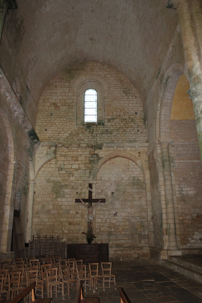 Vue d'ensemble du transept nord.
