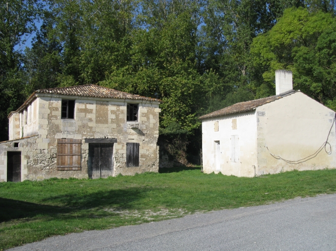 Le moulin à eau de Graveteau, à Saint-Dizant-du-Gua.