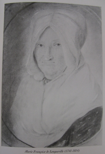 Portrait de Marie-Françoise de Longueville vers 1810.