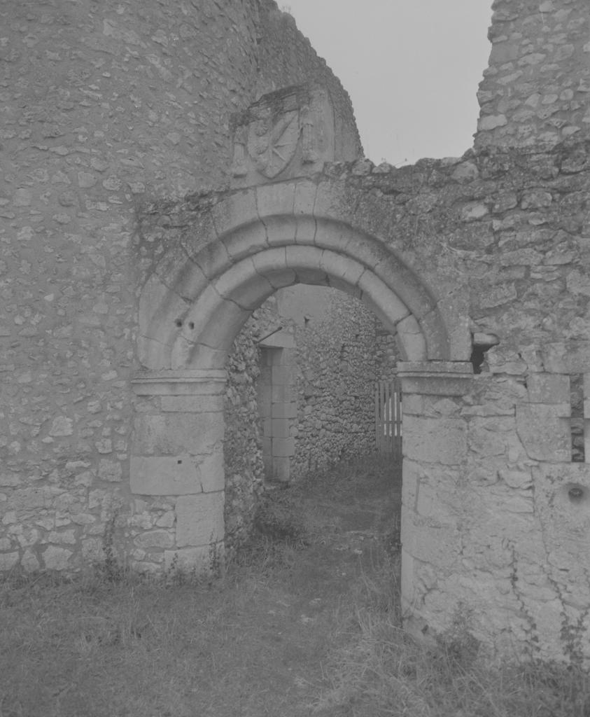 Porte du logis en 1979.