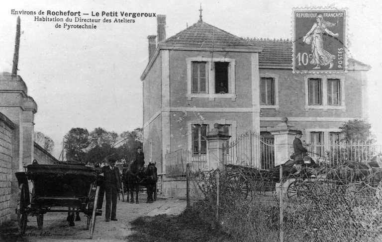 Maison du directeur, vers 1900.