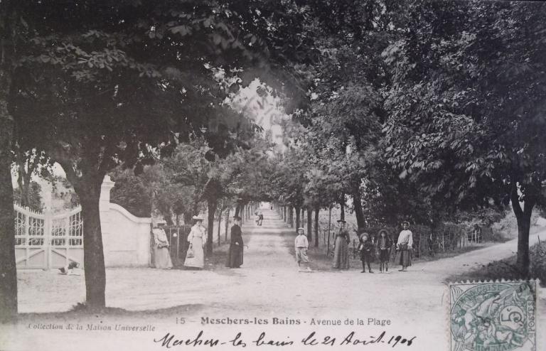L'avenue des Nonnes vers 1900.