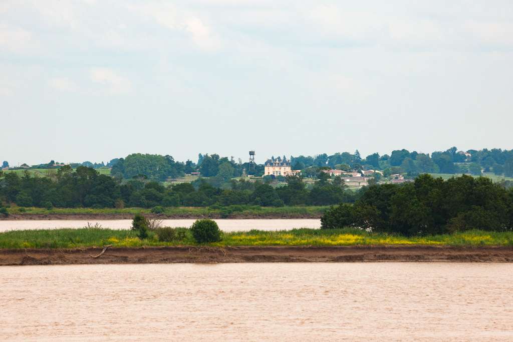 Vue d'ensemble depuis le chenal de navigation.