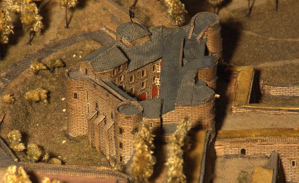 Table 4 (détail) : château des Rudel.