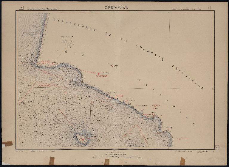 Atlas du Département de la Gironde : planche 1 (Cordouan).