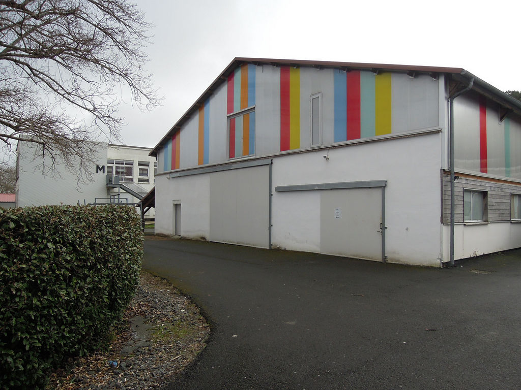 Façade nord du magasin des ateliers.