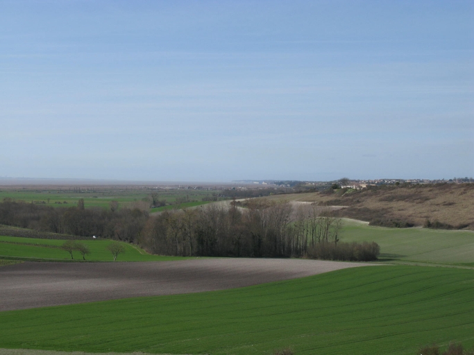 Le vallon des Baujats entre Saint-Romain et Floirac.