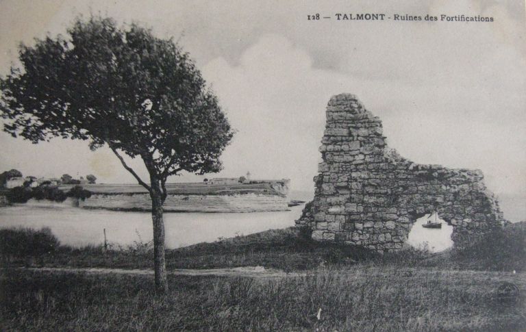 La tour Blanche, carte postale du début du 20e siècle.