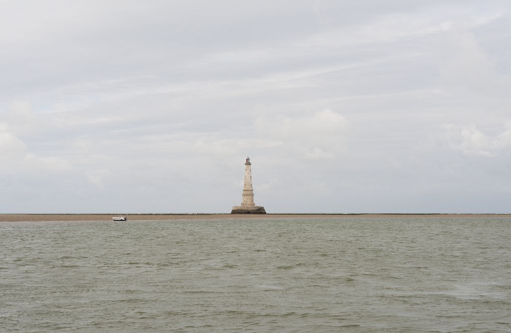 Le phare de Cordouan à l'embouchure de l'estuaire de la Gironde.