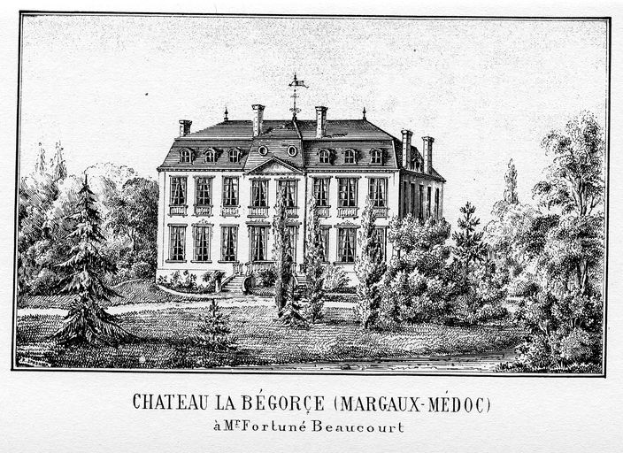 Château La Bégorce (Médoc-Margaux) à M. Fortuné Beaucourt.