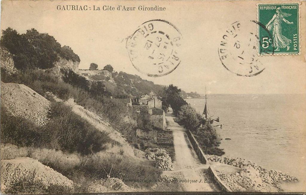 La Côte d'Azur Girondine (collection particulière). 