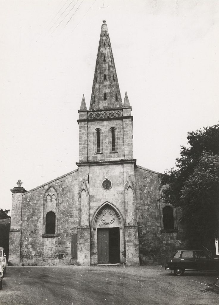 Eglise paroissiale Saint-Seurin (état en 1974).