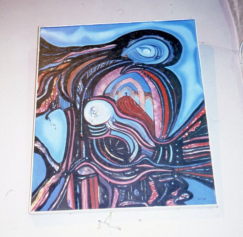 Tableau : La Vierge.