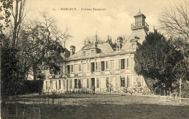 Carte postale : château Desmirail.