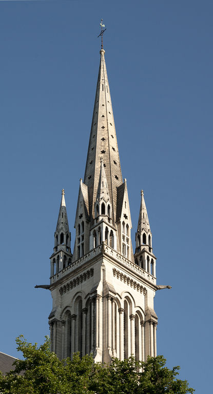 Flèche de l'église paroissiale Saint-Martin.