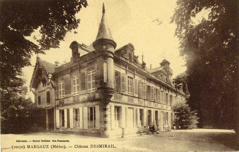Carte postale : château Desmirail.