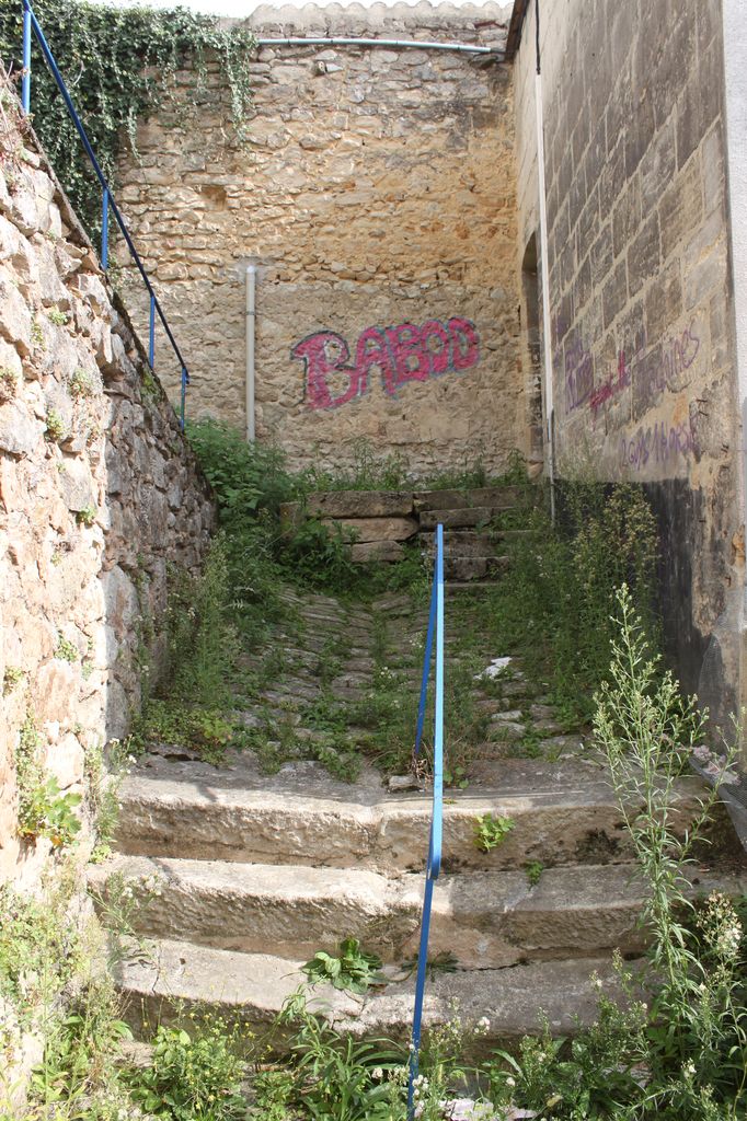 Escalier permettant de monter à la rue Ernest-Régnier depuis le cours Bacalan.