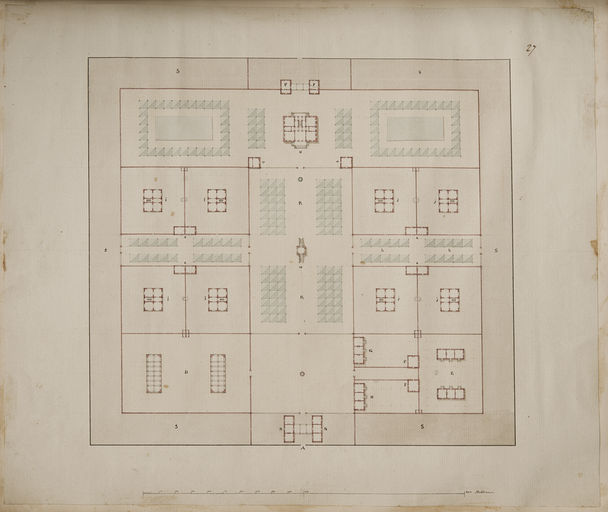 Plan général, folio 27.