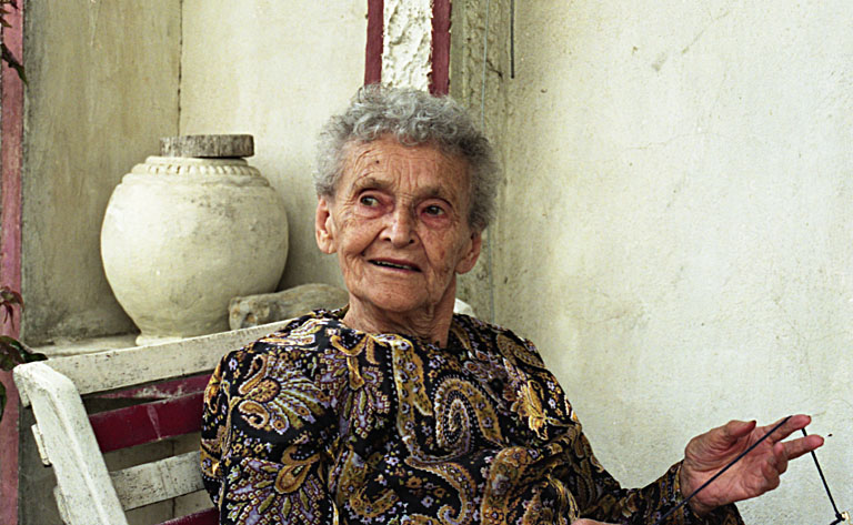 Anita Albert photographiée en 1995.