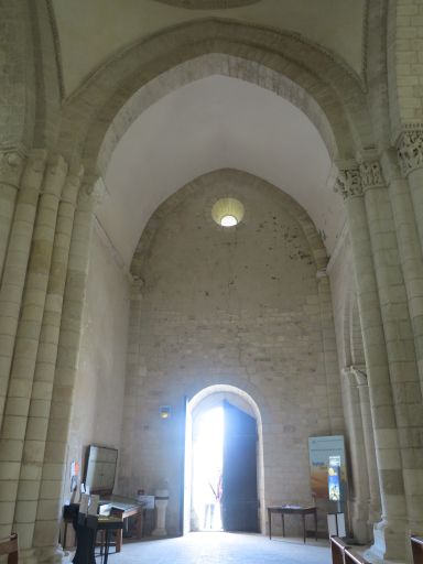Le bras nord du transept.