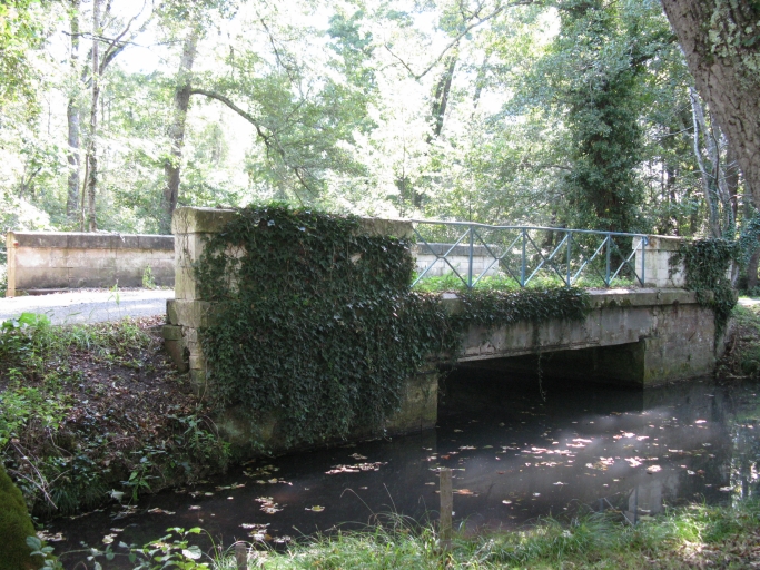 Pont sur le Taillon au moulin du Sap.