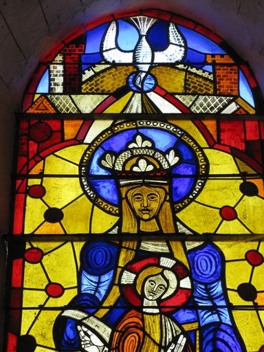 Détail de la Vierge.