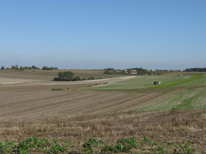 Vallée agricole entre les Baudets et Rabaine.